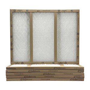 14x30x1 Glasfloss Fiberglass Air Filter - Box of 6