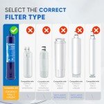 PUREPLUS Refrigerator Water Filter 2-Pack Compatible