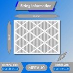 Glasfloss ZL Series MERV 10 Pleated Air Filters