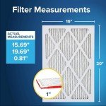 Filtrete 16x20x1 MERV 11 Air Filters, 6 Pack