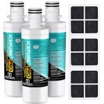ICEPURE Pro Replacement Filters for Kenmore & LG 3-Pack