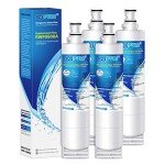 ICEPURE 4396508 Water Filter 4-Pack for Whirlpool