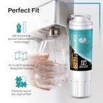 ICEPURE Pro UKF8001 Refrigerator Water Filter 2-Pack