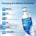 ICEPURE 4396508 Water Filter 4-Pack for Whirlpool