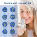 4U PURE Refrigerator Water Filter, Pack of 3