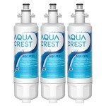 Aqua Crest Refrigerator Water Filter Replacement Pack