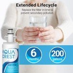 Aqua Crest Refrigerator Water Filter Replacement Pack