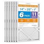 LotFancy MERV11 14x25x1 Air Filter 6-Pack