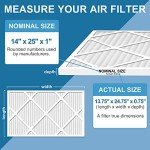 LotFancy MERV11 14x25x1 Air Filter 6-Pack