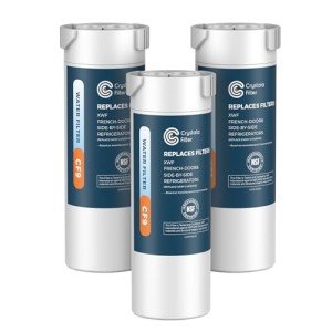 Crystala XWF Water Filters for GE Refrigerators - 3 Pack