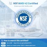 Arlide Water Filter Replacement (2 Pack)