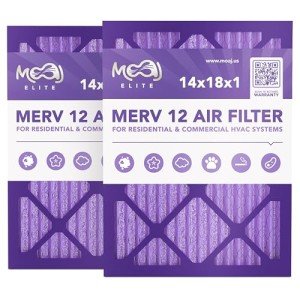 14x18x1 Air Filter 2-Pack | MERV 12