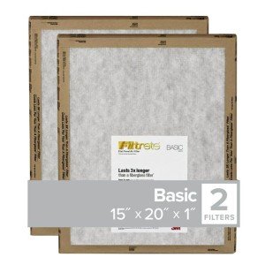 Filtrete 15x20x1 Synthetic 5 MERV Panel Filters