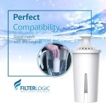 FilterLogic NSF Certified Pitcher Water Filters (6 Pack)