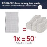 Demiwise 12x20 Washable Electrostatic Air Filter