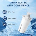 6-Pack Brita Pitcher Replacement Water Filters