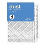 AIRx MERV 8 Pleated Air Filters 24x36x1, 4-Pack