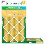 MERV 11 Pleated Air Filters 10x36x1 (2-Pack)
