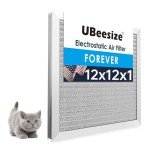 UBeesize Washable Electrostatic Air Filter, MERV 8