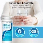Aqua Crest UKF8001 Refrigerator Water Filter Replacement