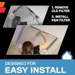 K&N Washable MERV 11 HVAC Air Filter 10x20x1