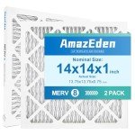 14x14x1 MERV 8 Air Filter 2-Pack