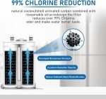 OHFULLS Water Filter RWFVRF Replacement, 2-Pack
