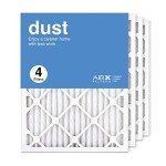 AIRx MERV 8 Pleated HVAC Air Filters 4-Pack
