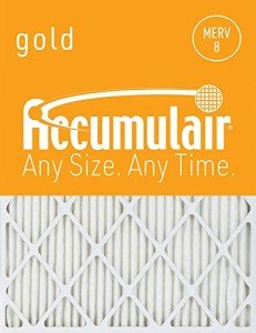 Accumulair Gold MERV 8 Air Filter 2-Pack