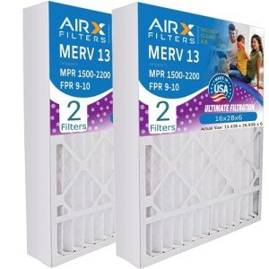 AIRX MERV 13 16x28x6 Air Filter 2 Pack