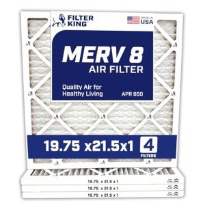 Filter King MERV 8 4-Pack Air Filters