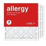 AIRx MERV 11 Pleated Air Filters - 4-Pack