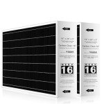 Askfish Y6605 MERV16 Replacement Air Filters 2 Pack