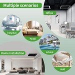 Askfish Y6605 MERV16 Replacement Air Filters 2 Pack