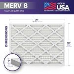 BNX TruFilter 18x24x1 MERV 8 Air Filters (6-Pack)