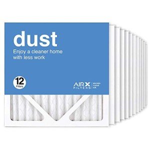 AIRx 12x12x1 Pleated HVAC Air Filters, 12 Pack
