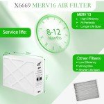 MERV 16 Filter - 21" x 26" x 4 Replacement
