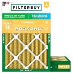 16x20x4 MERV 11 Air Filters - 2 Pack