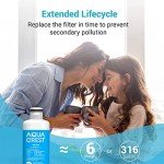 Aqua Crest Samsung Refrigerator Water Filter Pack of 3
