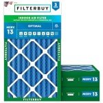 14x25x4 MERV 13 Pleated Air Filter Pack