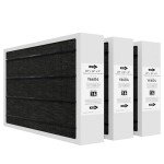 MERV 16 20x26x5 Air Purifier Filters, 3 Pack