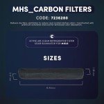 Active Air-Clean Refrigerator Odor Filter, Pack of 2