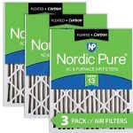 Nordic Pure 14x24x2 MERV 13 Air Filters - 3 Pack