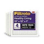 Filtrete Ultra-Allergen Air Filters 12x12x1, 4-Pack