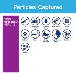 Filtrete Smart Air Filter, MPR 1500, 2-Pack