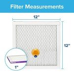 Filtrete Smart Air Furnace Filter, 12x12x1, MPR 1500