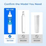 Waterdrop 847200 Replacement Water Filters for Fisher & Paykel