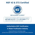 EcoAqua Water Filter Replacement for LG® & Kenmore