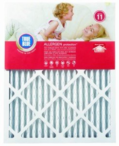 True Blue MERV 11 12x36x1 Air Filters, 4-Pack