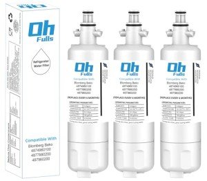Replacement Water Filter 4874960100, Pack of 3